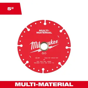 Milwaukee 49-93-9605 5" Multi-Material Diamond Blade
