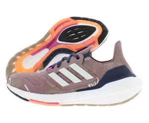 Adidas Ultraboost 22 Womens Shoes, Color:Pink/White