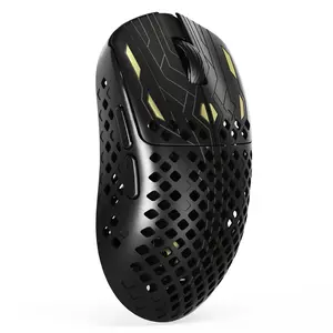 MAMBASNAKE M2 Carbon Fiber Wireless Gaming Mouse,PAW3395PRO 40K DPI Optical Sensor,41g Ultra Lightweight Ergonomic,Programmable Buttons Wireless/2.5Ghz/Wired Mice Computer Accessories for PC/Mac