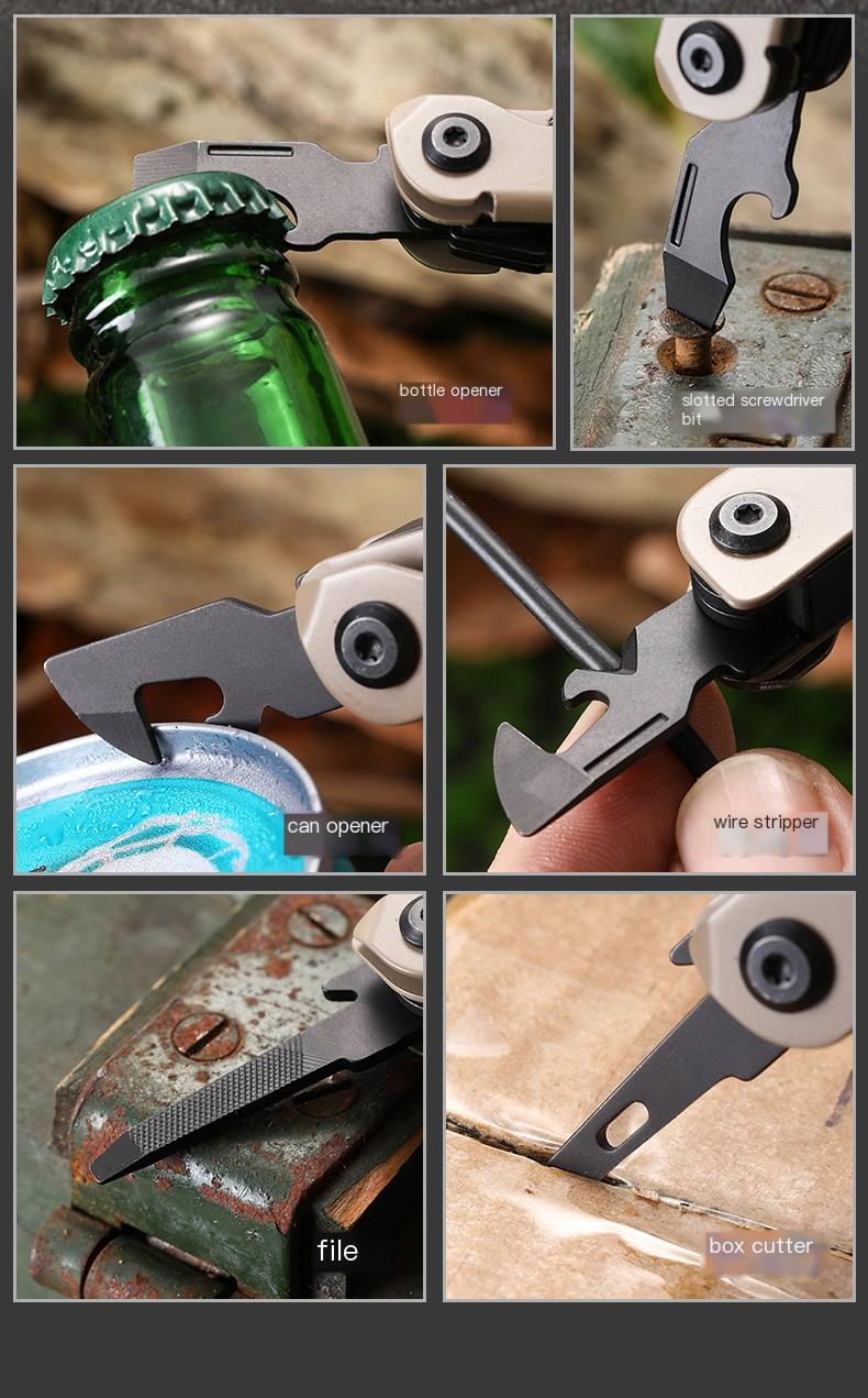 Multitool, 25-in-1 Stainless Steel Multi Tool Pliers with Self-Locking, Pocket Knife, Nylon Sheath, Professional (EDC) Multi-Tool for Survival, Camping and Hunting, Hiking removable clip Multitool, 25-in-1 Stainless Steel Multi Tool Pliers with Self-Locking, Pocket Knife, Nylon Sheath, Professional (EDC) Multi-Tool for Survival, Camping and Hunting, Hiking removable clip