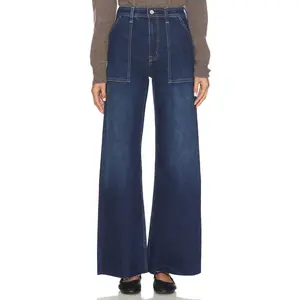 PISTOLA Penny Utility High Rise Wide Jeans in Calluna