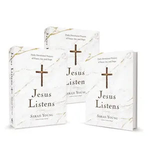 Jesus Listens: Daily Devotional Prayers of Peace, Joy, and Hope (A 365-Day Prayer Book)
