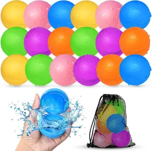 Magnetic water balloons that can be filled are suitable for swimming pools and beaches, as well as water toys for boys and girls, and outdoor summer toys for children aged 3-12, making them ideal for quick filling.