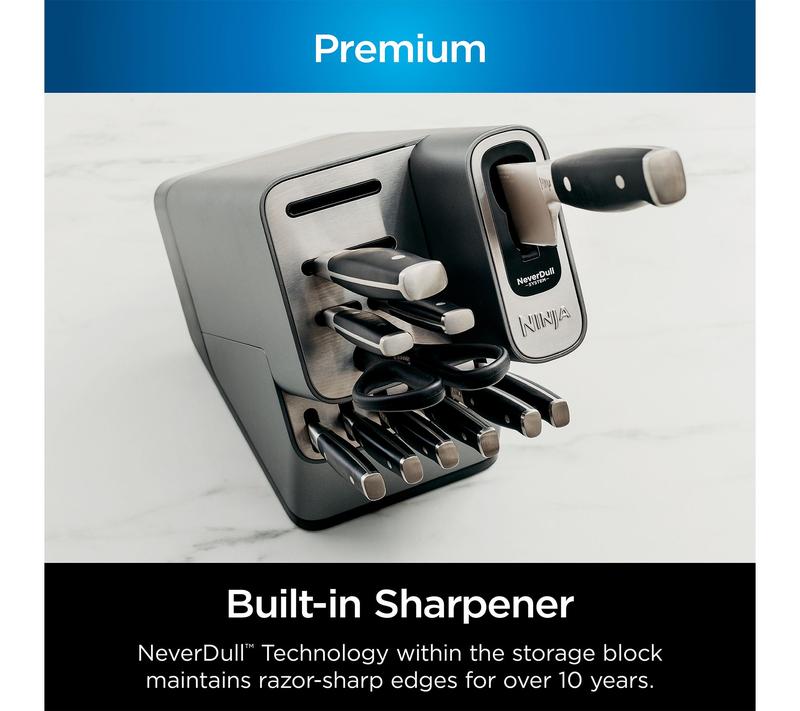 Ninja Foodi NeverDull Premium Knife System 17 Piece Set