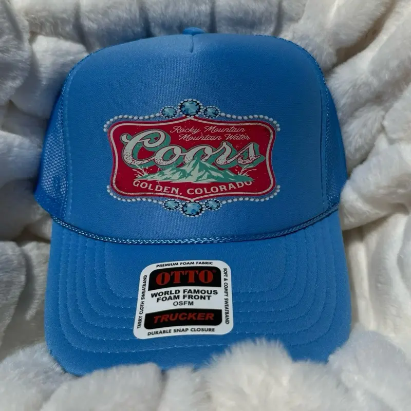 Coors Golden Colorado Trucker Hat- Adjustable fit