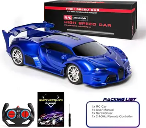 Family-Friendly 1:18 RC Race Car, 2.4GHz High Speed Remote Control Drift Car, Durable RC Toy for Parent-Child Racing Time,Perfect Easter Basket Stuffer & Birthday Gift for Boys