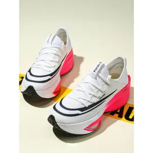 Fluorescent neutral running shoes, street style low cut sports shoes, lightweight shock absorption, all season sports shoes, breathable running shoes