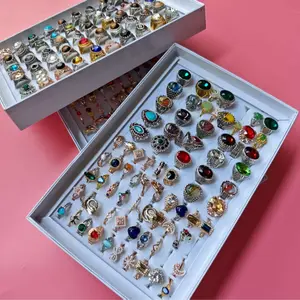 All of the beautiful rings choose to leave a message to note the model and size!