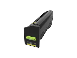 Lexmark 82K0UYG  CX860 Ultra High Yield Yellow Return Program Toner Cartridge for US Government (55 000 Yield) (TAA Compliant Version of 82K1UY0)