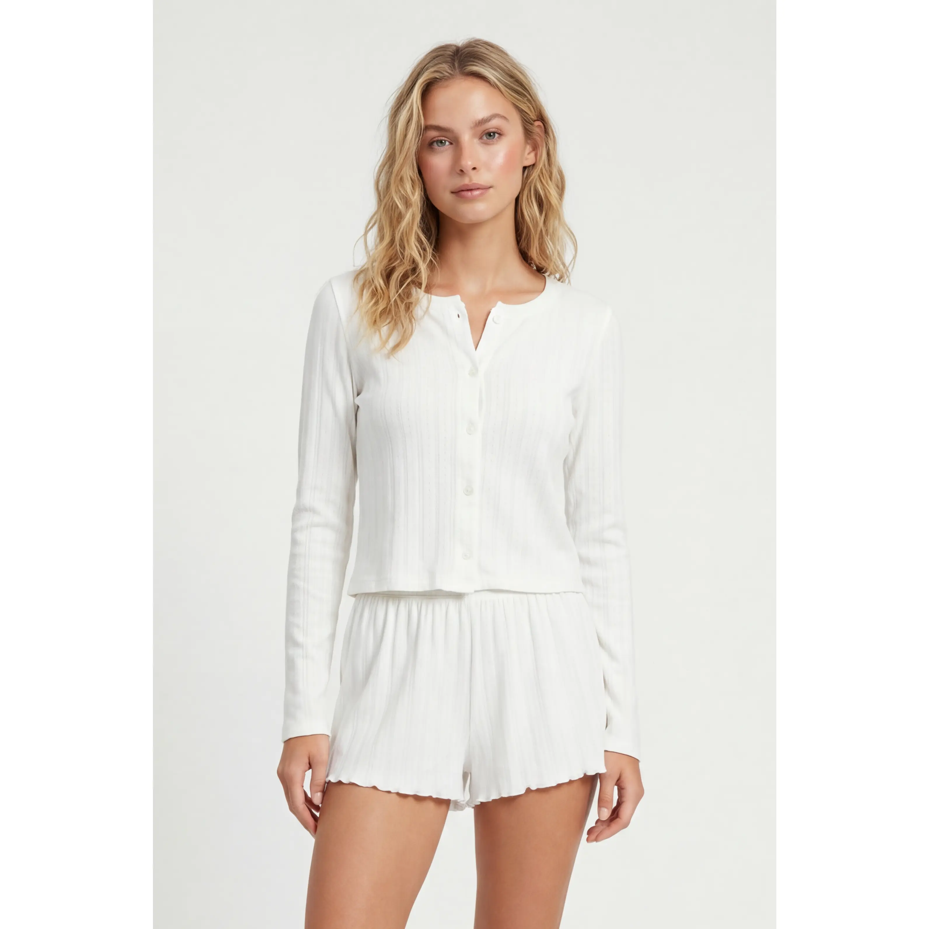 Lovely Pointelle Top