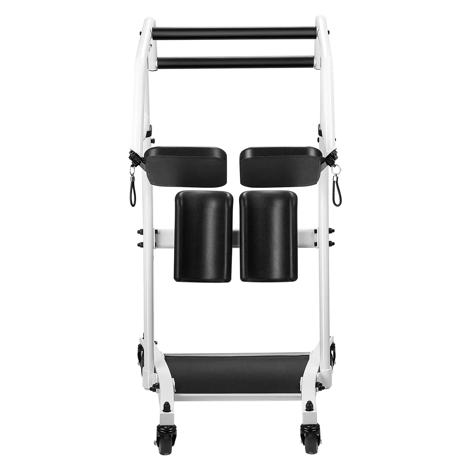 VEVOR Stand Assist Patient Lift, Easy Sit-to-Stand Transfer Chair for Seniors Disabled - with Adjustable Knee Pads, PU Seat Pad & Lockable Wheels, 400 lbs Strong Capacity for Home Nursing CareSummervibes