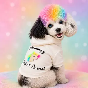 Dog & Cat Spirit Animal Hoodie, Pet Sweater for Pet Owners (Mommy-Focused)