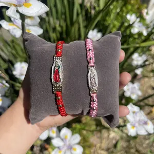 La Virgencita Multicolored Braclete with Beads