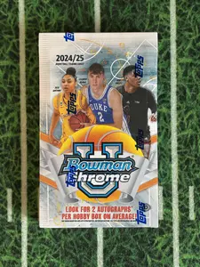 2024-25 Bowman University Chrome Basketball Hobby Box