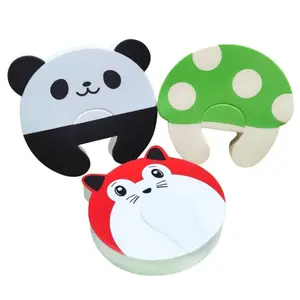 New Cute Cartoon Animal Shape Baby Safety Door Stop EVA Door Stopper Door Clip Finger Protector Furniture Protection Card