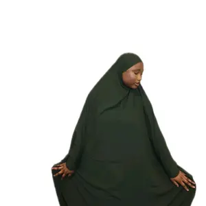 Jilbab 2 Pieces High Quality, Headscarf & Trousers Set for Versatile Wear