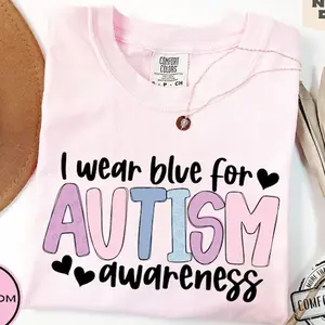 Hot new 2026 I Wear Blue For Autism Awareness Comfort Colors, Neurodiversity Acceptance Shirt, Autism Month Crewneck, Inclusion Matters Sweatshirts #tshirtoutfit #tiktokshopfinds #trendalert #streetstyle #outfitinspo