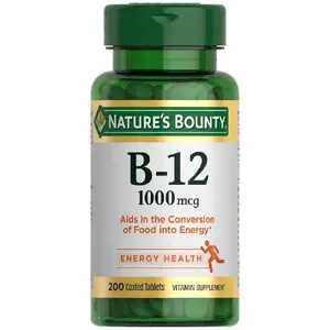 Vitamin B12 1000 mcg Supplements, Supports Energy Metabolism, 200 Ct