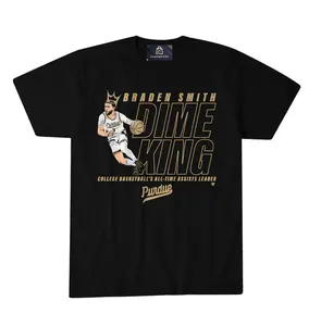 Purdue Basketball Braden Smith Assists Record Shirt – Purdue Boilermakers Legend Tee  Unisex