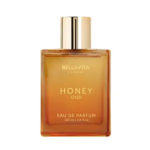 Honey Oud Eau de Parfum | 100ml (3.4 fl oz) | Unisex Fragrance | Notes of Sweet Honey, Bergamot, Oud, and Amber | Birthday Special