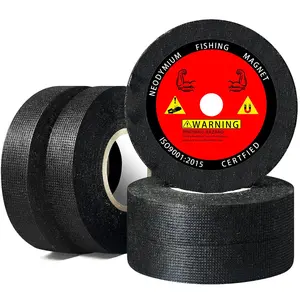 High-Temperature Resistant Self-Adhesive Canvas Tape, 3/4 Inch X 50 Feet, Ideal for Automotive Wiring Harnesses, Soundproofing & Heat Protection, Heat Insulation, Industrial Adhesive Tape