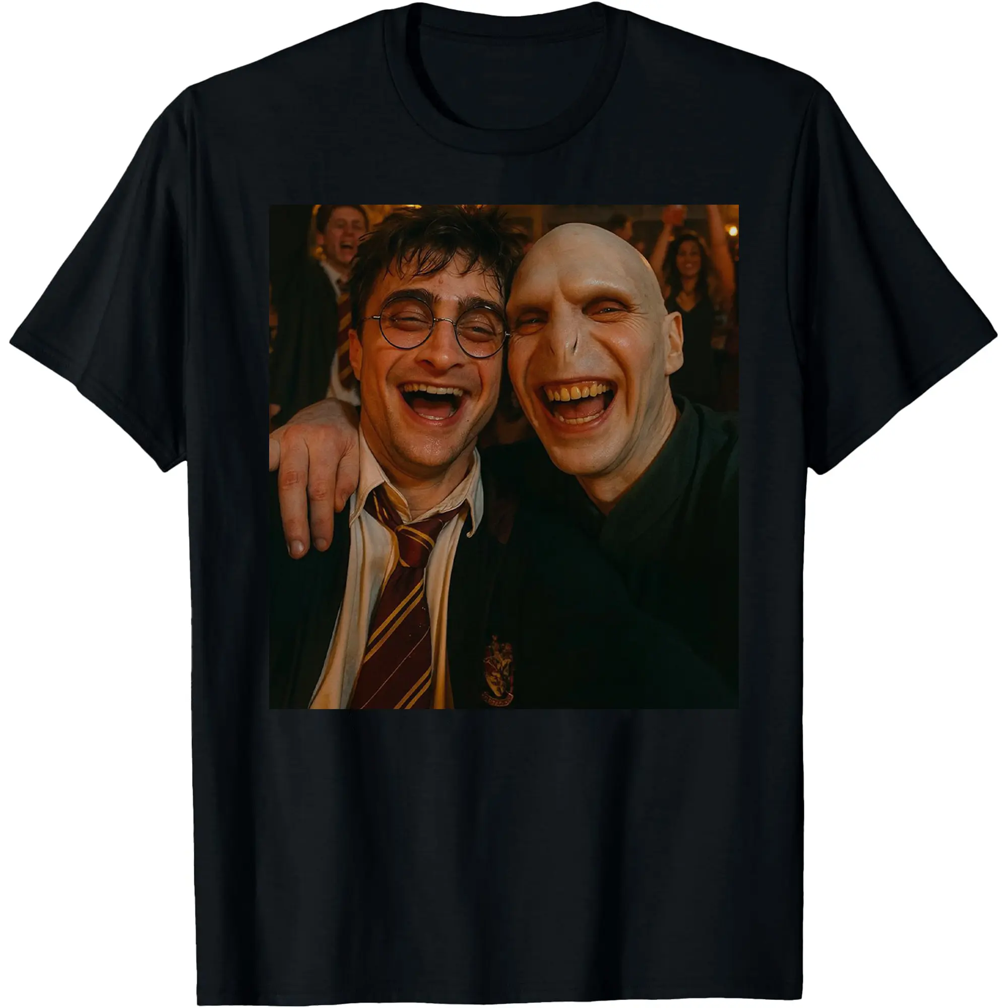 Funny HP And Voldemort Shirt, Wizard Magic Shirt, HP Hip Hop Tee, Gangsta Half Blood, Harry Meme, Potion Master, Movie Shirt, Gift for Harry Fans.