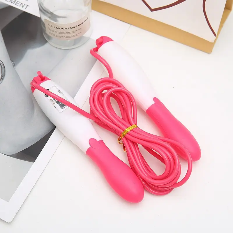 Counting skipping rope powder