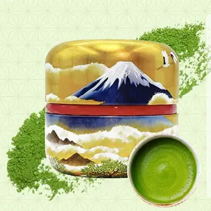 Japanese Ceremonial Grade Matcha 50g Tin First Harvest Japanese Green Tea Beverage Matcha Powder 1.76oz Tin, Japanese Certified Green Tea Matcha (1.76oz) 50g