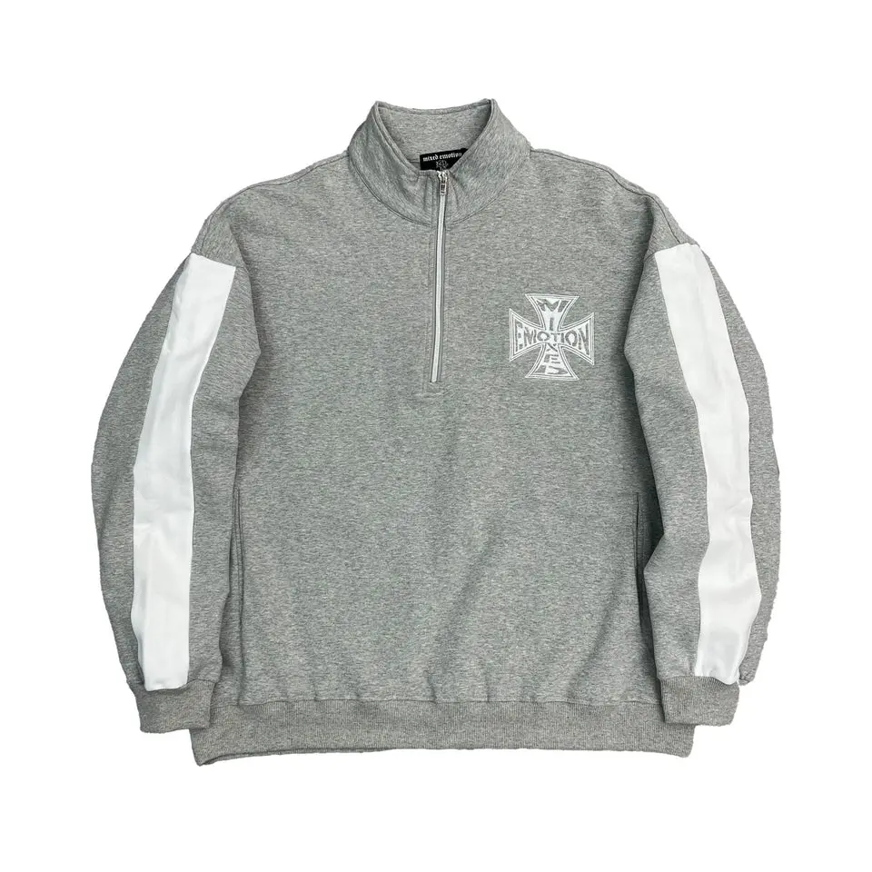 Grey “Quarter” Zip Jacket