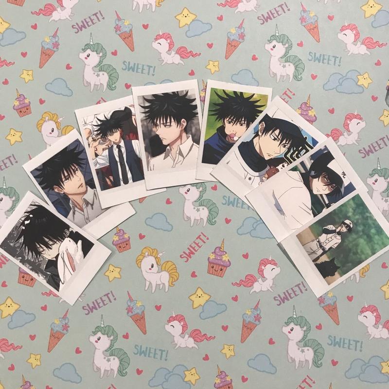 Megumi Fushiguro Polaroids Cardstock