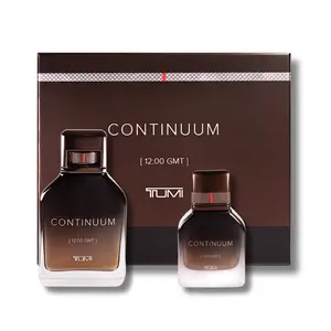 TUMI CONTINUUM GIFT SET EAU DE PARFUM 3.4FL.OZ & 1.0 FL.OZ Fragrance Vanilla