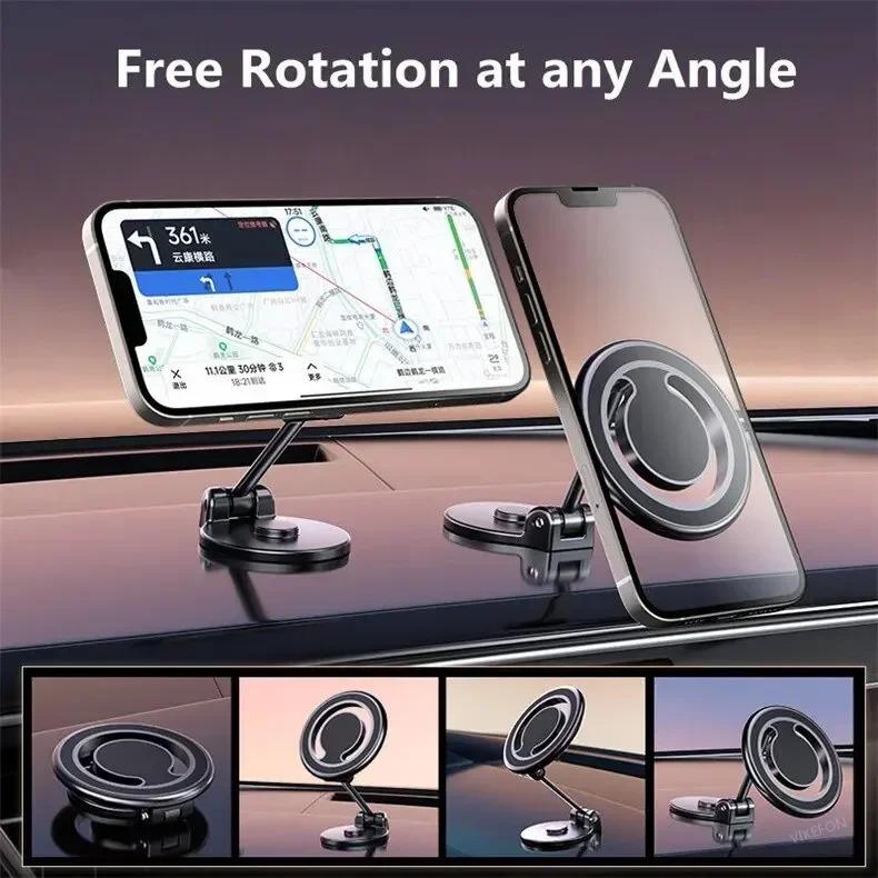 1080 Magnetic Car Mobile Phone Holder Magnet Car Bracket Mount Cell Smartphone Support in Car For iPhone 15 14 13 Samsung Xiaomi 1080 Magnetic Car Mobile Phone Holder Magnet Car Bracket Mount Cell Smartphone Support in Car For iPhone 15 14 13 Samsung Xiaomi