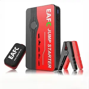 Car Jump Starter Battery Charger Portable 12V 600A Engine Starting Device Petrol Diesel Emergency Booster with LED Lighting