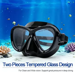 Adult Diving Mask with Nose Cover Comfortable Fit for Summer Snorkeling and Scuba Diving goggles drysuit  tempered glass wide view proof fog divinggear leak boy panoramic snorkel mask anti-fog uv protection outdoorfun spring shine kit safe breathing,summe