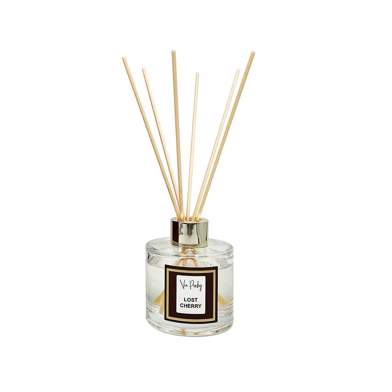 Lost Cherry Aroma Reed Diffuser Set, 100ml Sweet Floral & Fruity Scent Home Fragrance for Home Bedroom Decor & Gifting