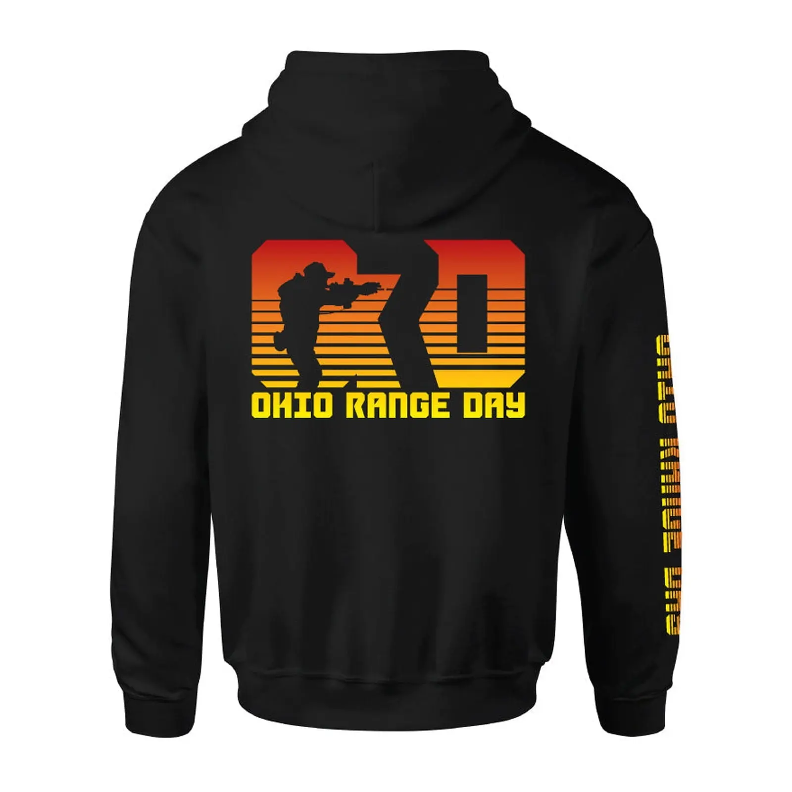 Howitzer Clothing Men's Pullover Hoodie Top - Ohio Range Day Jersey Sweatshirt, Menswear Fabric, Tops, Sweatshirts