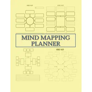 Mind Mapping Planner: Assorted Mind Map Templates for Organizing Your Thoughts and Brainstorming Your Ideas Paperback – February 15, 2023