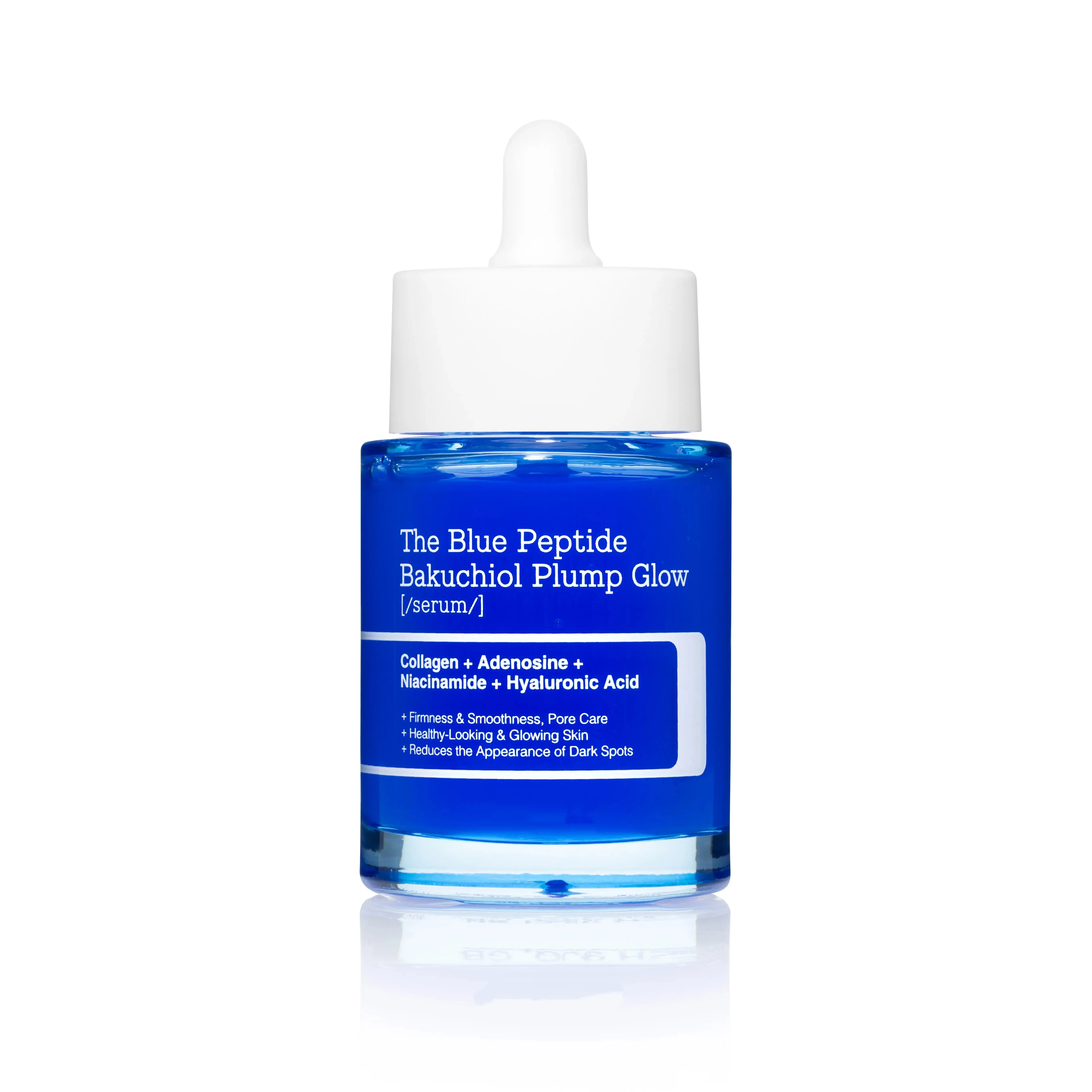 The Blue Peptide Serum 50ml l COPPER PEPTIDE + BAKUCHIOL + GHK CU l Anti-aging Serum l Plumping l