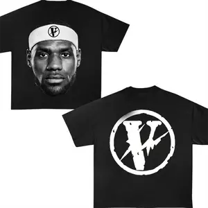 LeBr0n James x Vlone Graphic Tee, Casual Unisex T-Shirt for Fans