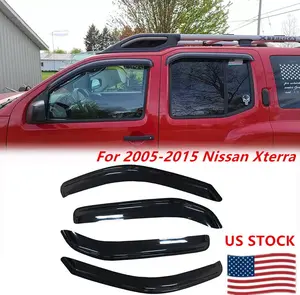 Window Visor for 2005-2016 Nissan Xterra WeatherShield/Rain Visor