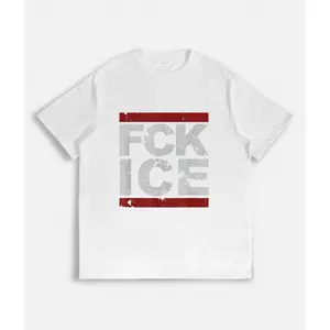 Fck Ice Distressed T-Shirt |   Unisex Cotton T-Shirt |   Unique Gift Tee