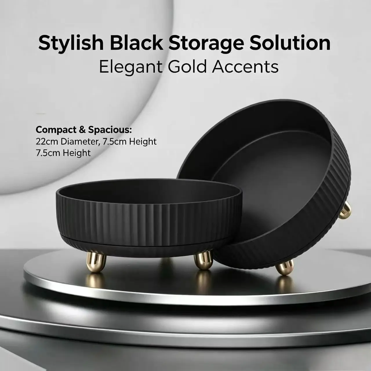 360° rotatable plastic perfume storage box - multi-functional and durable kitchen, bathroom and bedroom storage rack, smooth rotating tabletop tray, suitable for storing fruits and spices, tabletop storage box, cosmetic storage box