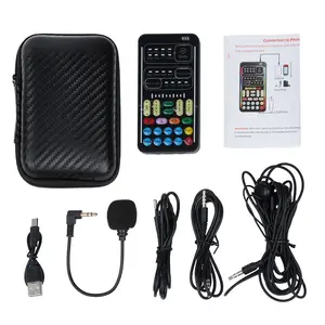 i9 Real-Time Voice Changer Sound Card – 8 Fun Voice Effects, Plug & Play for PC, PS5, Xbox, Switch, iOS & Android