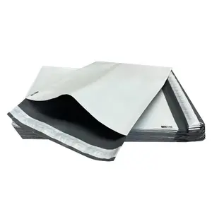 UOFFICE Pack of 200 Poly Mailers Bags 9" x 12" - #2 White Self-Sealing Envelopes with Reinforced Seams and Tamperproof Seal
