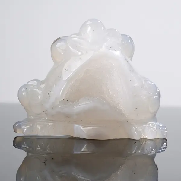 Agate Money Toad Druzy Money Frog