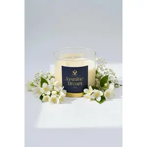 Jasmine Dream - Scented Organic Coconut Wax Candle