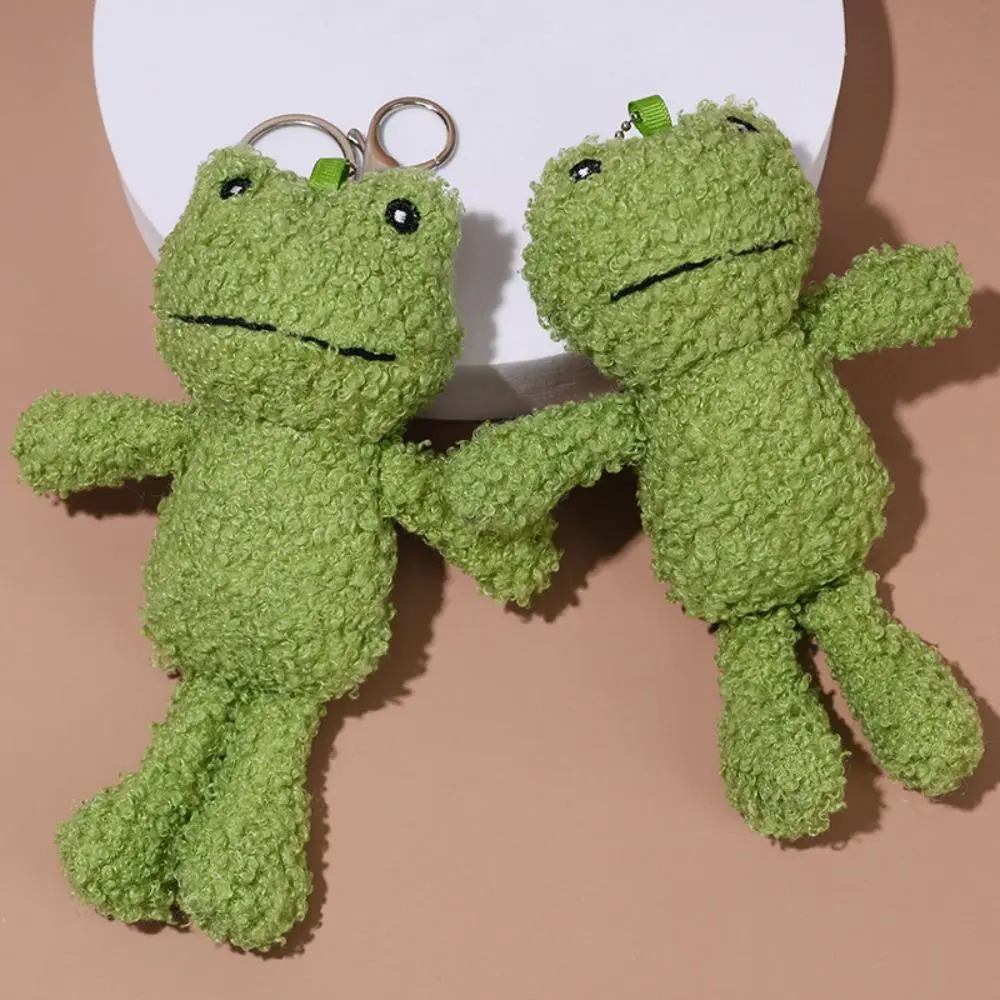 2026 Cute Frog Animal Keychain - Durable Clip-On Keychain Charms, Casual Everyday Sports & Outdoor Accessory for Men
