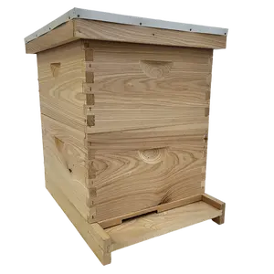 10-Frame Double Deep Box Hive Kit