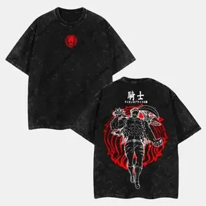 Hot Anime The Seven Deadly Sins Anime Lover Washed Tshirt Unisex Oversized Suitable for all seasons personality high quality tee