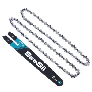 Seesii 8 inch Chainsaw Guide Bar and 2 Chains Combo,Replacement Accessories Fits #TikTokShopBlackFriday
